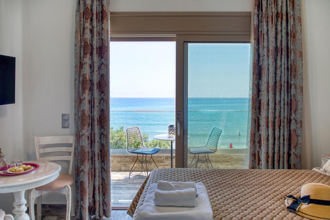 Elimia Suites & Studios Makrýgialos 外观 照片